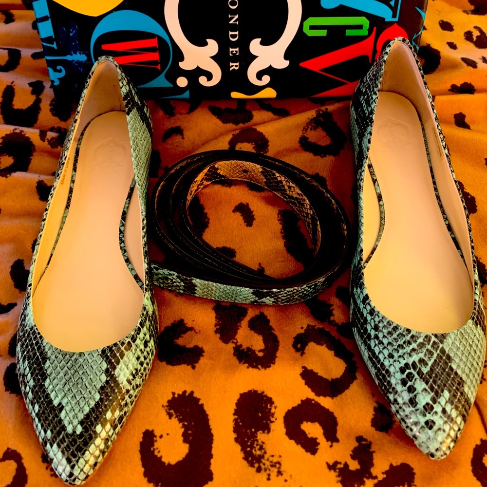 Flats and belt combo